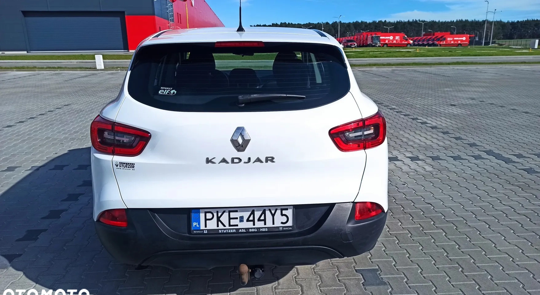 Renault Kadjar cena 48900 przebieg: 77900, rok produkcji 2016 z Kępno małe 596